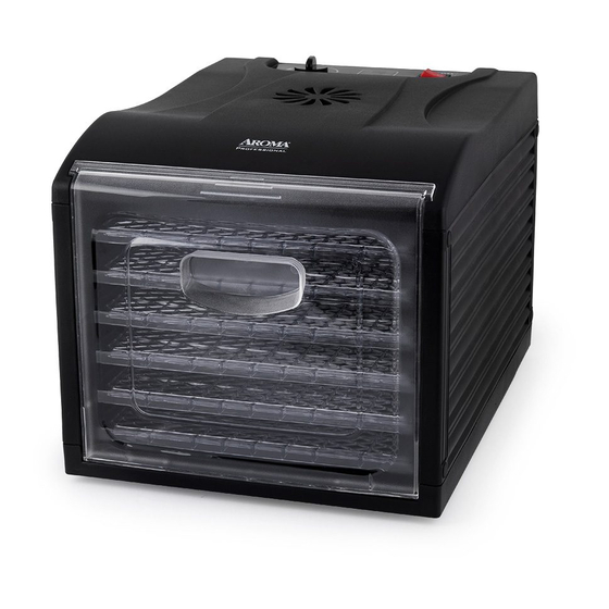 Aroma Professional AFD-815B Instruction Manual