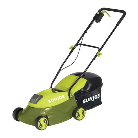 SNOWJOE Sunjoe MJ401C-XR Operator's Manual