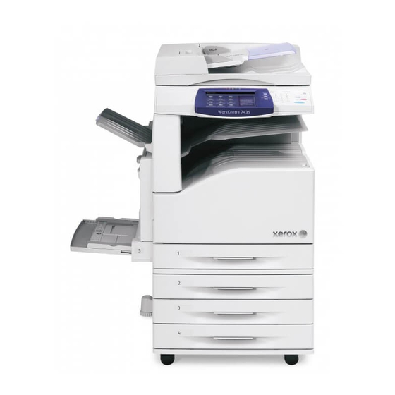 Xerox WorkCentre 7425 Quick Use Manual