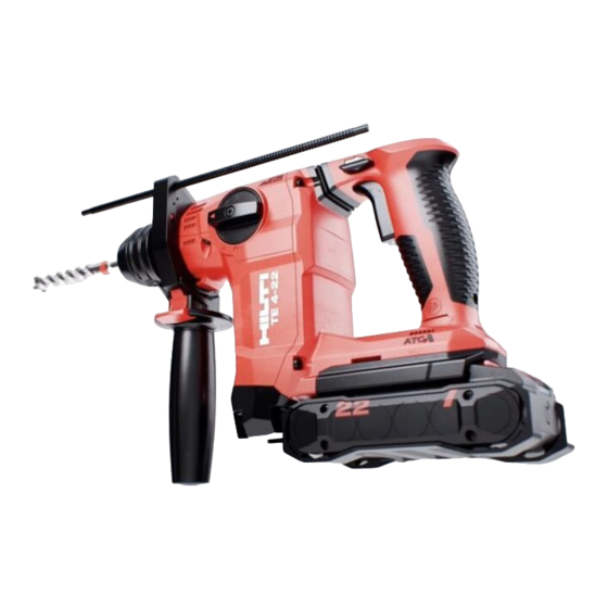 Hilti NURON TE 4-22 Manual