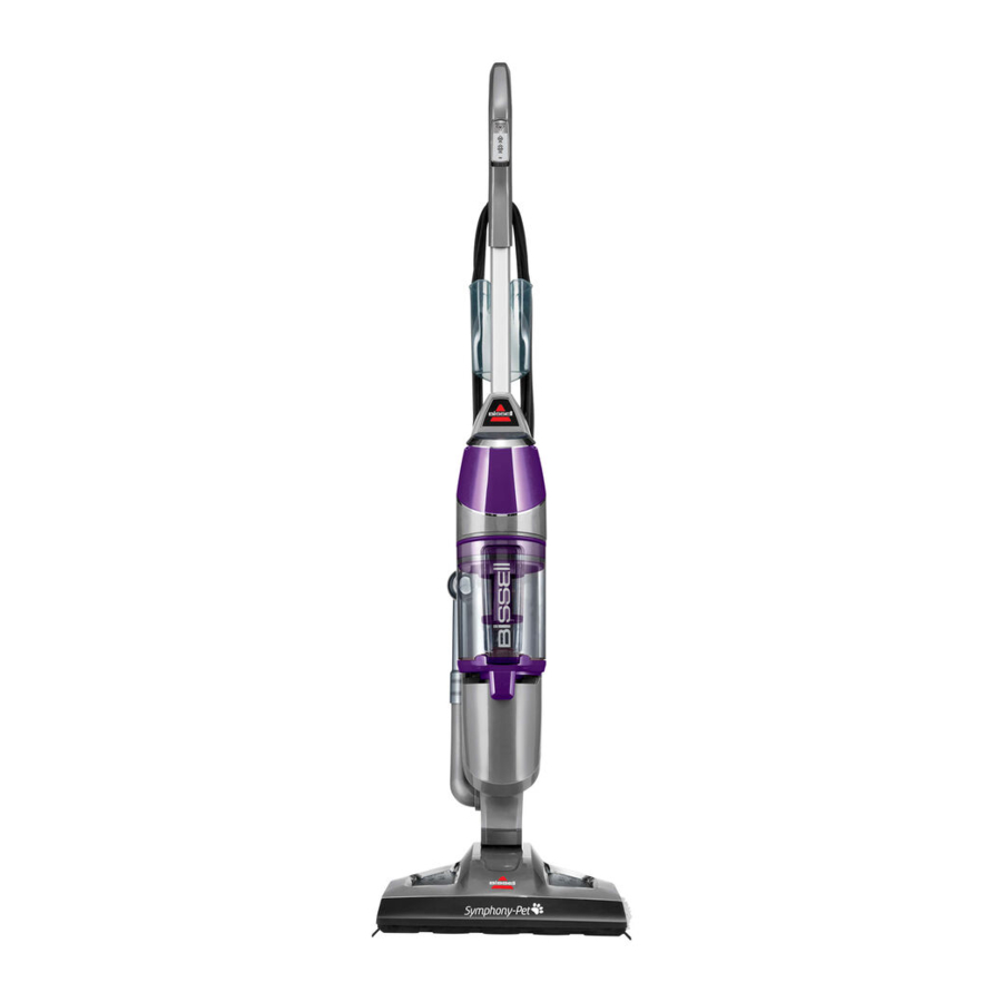 Bissell Symphony Pet 1543 Series Manual