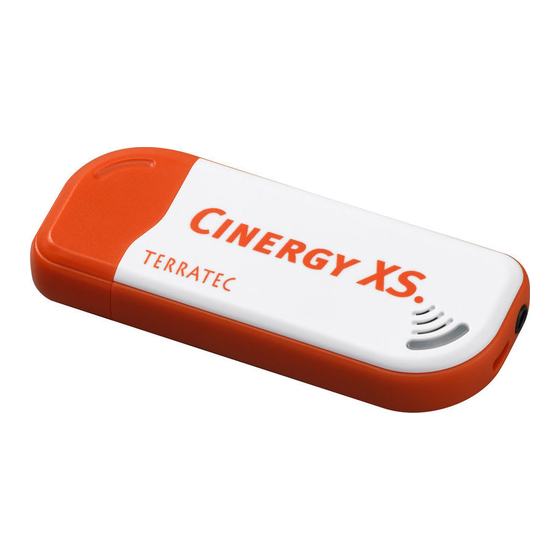 TerraTec Cinergy T USB XS Brochure & Specs