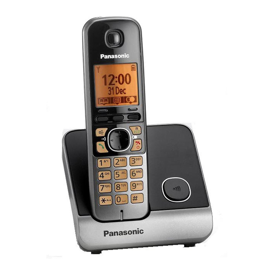 Panasonic KX-TG6711HK Cordless Phone Manuals