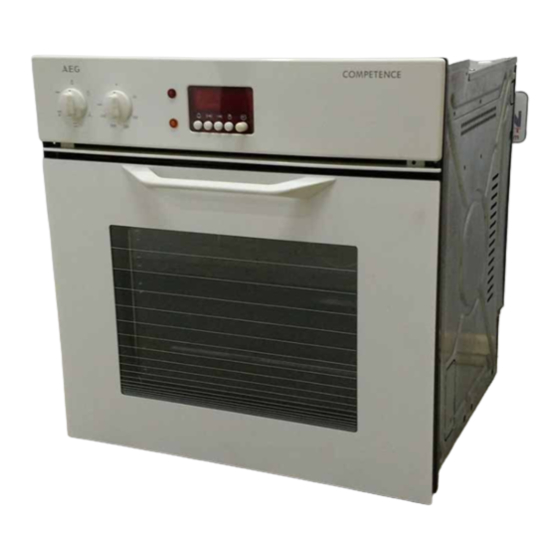 Aeg Competence Oven Setting The Clock At Wayne Brown Blog