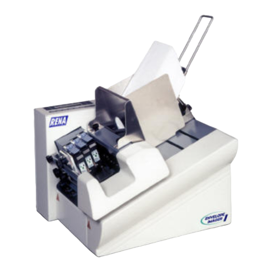 Rena Envelope Imager I Instruction Manual