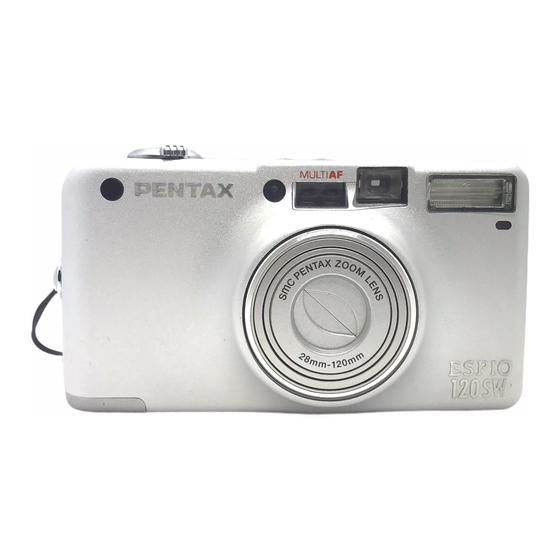 Pentax IQZoom 105SW Operating Manual