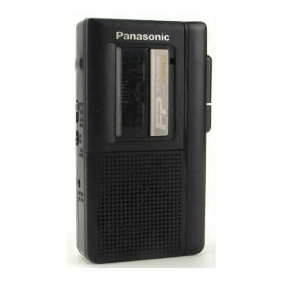 PANASONIC RN102 OPERATING INSTRUCTIONS Pdf Download ManualsLib