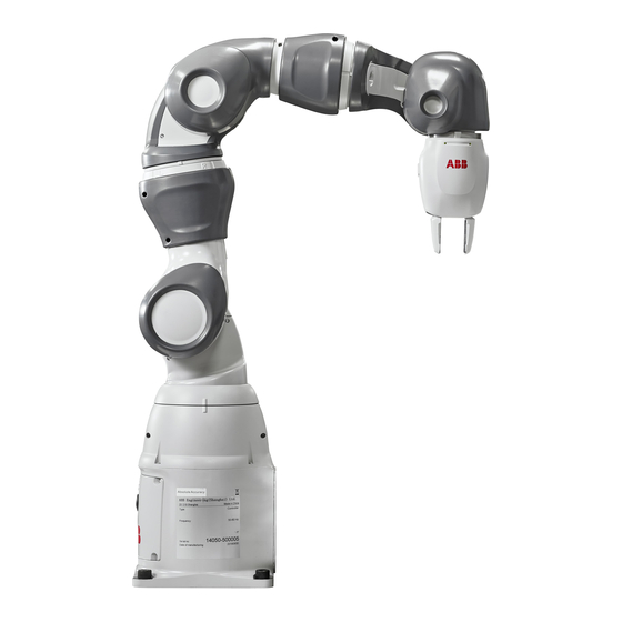 ABB IRB 14050 Collaborative Robot Manuals