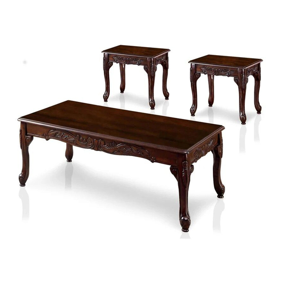 Furniture of America CM4914-3PK Assembly Instructions Manual
