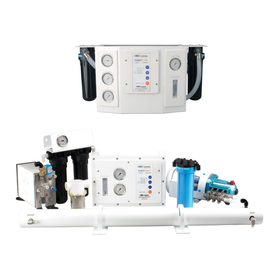Horizon Reverse Osmosis Seafari Escape 200 Owner's Manual