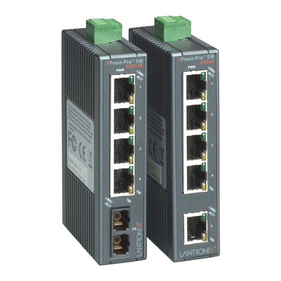 Lantronix Xpress-Pro SW 52000 Manuals