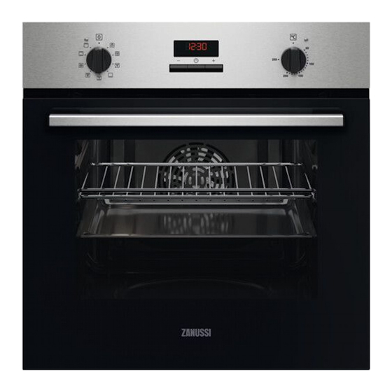 Zanussi ZOHEE2X2 Built-in Electric Oven Manuals