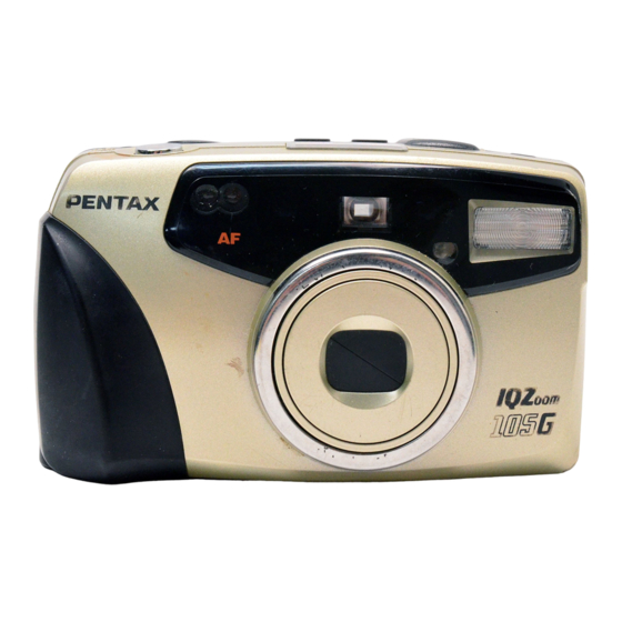 Pentax IQZoom105G Operation Manual