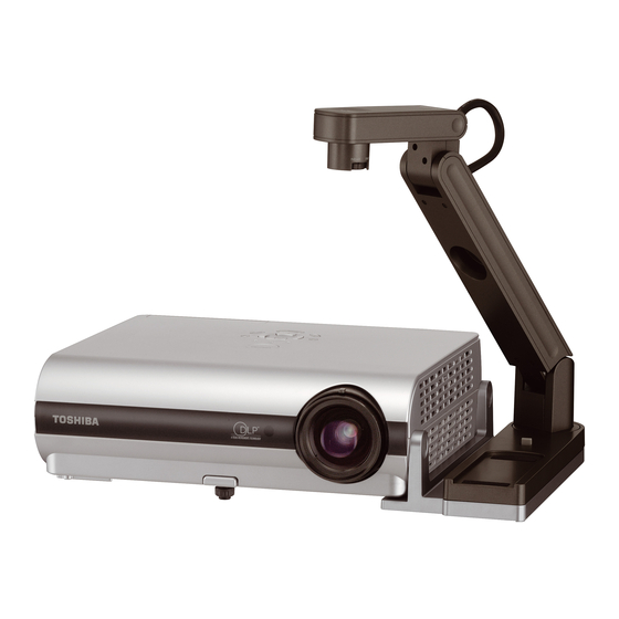 User Manuals: Toshiba TDP-S21 DLP Projector