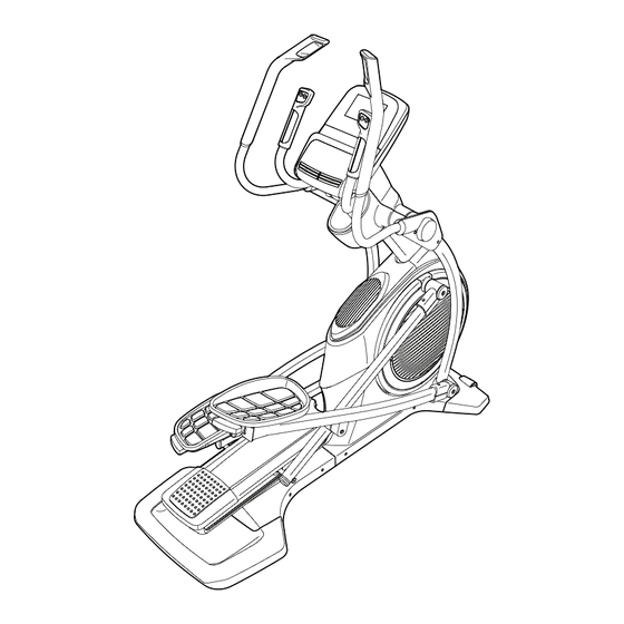 NordicTrack E 12.5 Elliptical Manual