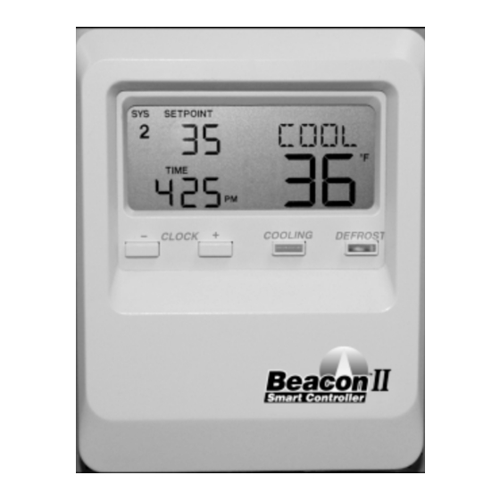 Heatcraft Refrigeration Products BEACON II SMART CONTROLLER H-IM-80C Installation And Operation Manual