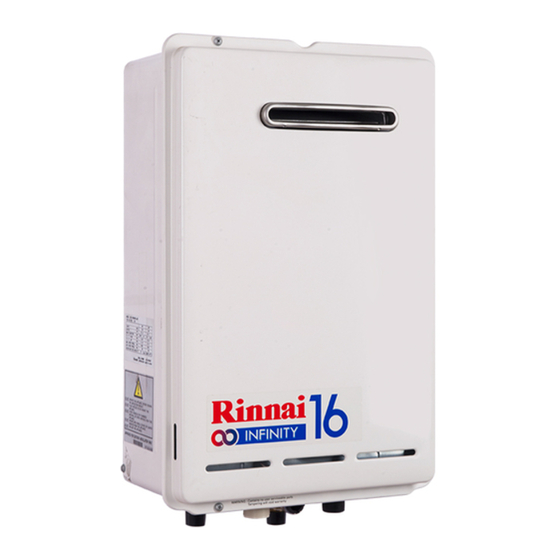 Rinnai REU-V1620WG Service Manual