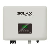 Solax X3 series Quick Installation Manual