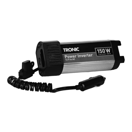 Tronic TSW 150 A1 Operating Instructions Manual