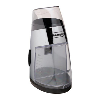 DeLonghi DCG49 Series Instruction Manual