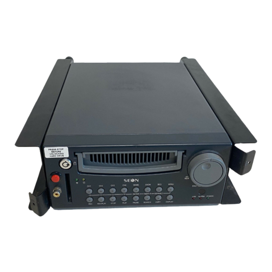 SEON TR1-10 Quick Reference Manual
