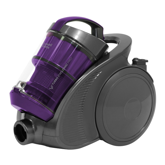 Russell Hobbs Turbo Cyclonic Pro RHCV2002 Manual