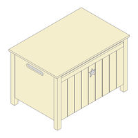 Next HEARTS AND STARS TOY CHEST 676018 Assembly Instructions Manual