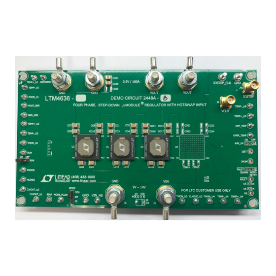 Analog Devices Linear Technology DC2448A-B Manuals