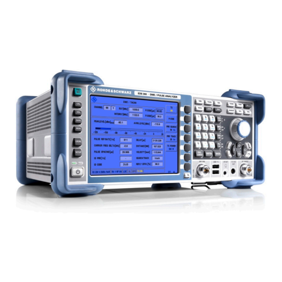 Rohde & Schwarz EDS300 User Manual