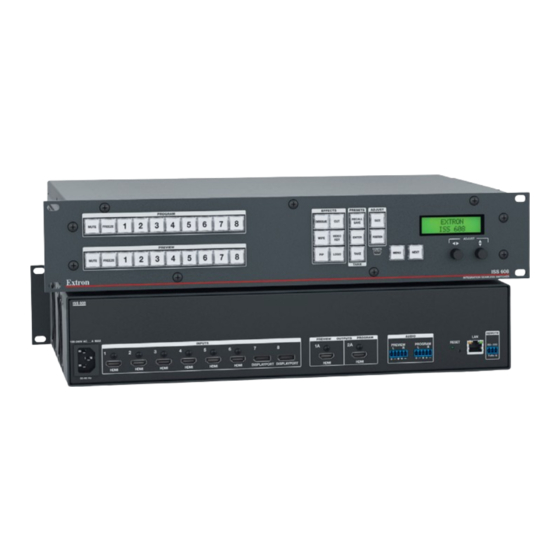 Extron electronics ISS 608 User Manual