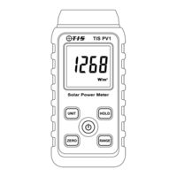 TIS PV1 User Manual