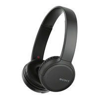 Sony WH-CH510 Quick Start Manual