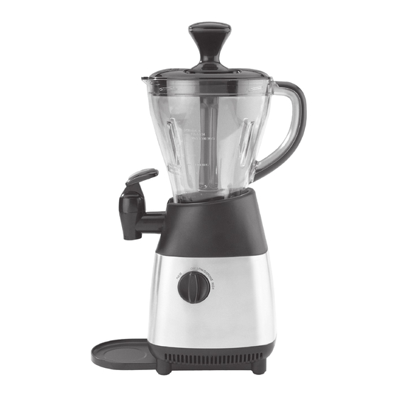 Back to Basics SMOOTHIE ACCOLADE User Manual