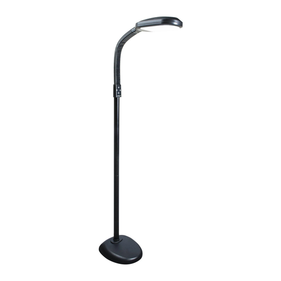 VERILUX FLOOR LAMP INSTRUCTION MANUAL Pdf Download | ManualsLib