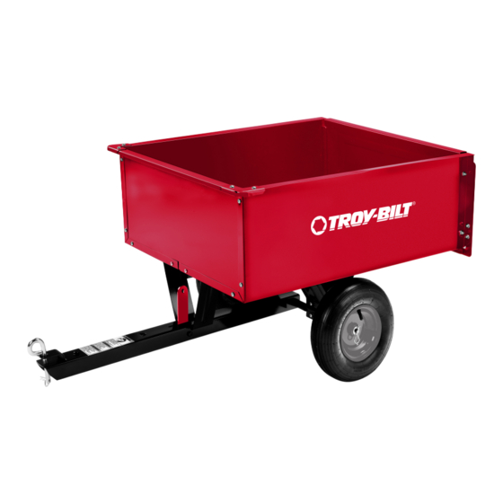Troy-Bilt TB-350S Steel Dump Cart Manuals