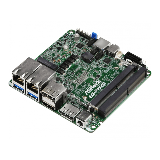 ASROCK Industrial 4x4 R1000 Manual Of Installing