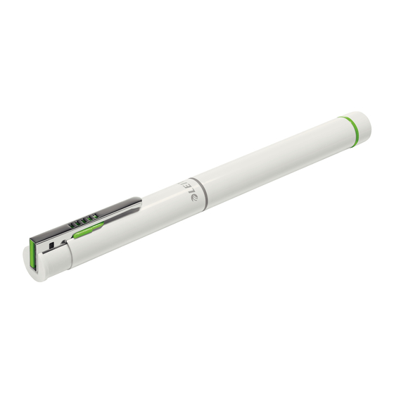 LEITZ PRESENTER PRO 2 Instructions For Use Manual