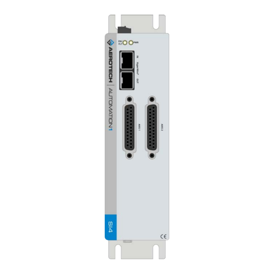 Aerotech Automation1 SI4 Series Hardware Manual