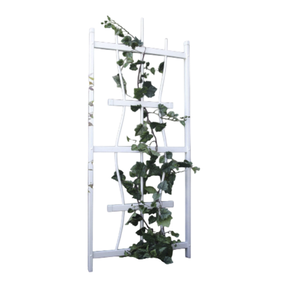 Dura Trel ROSEBUD TRELLIS 11103 Assembly Instructions