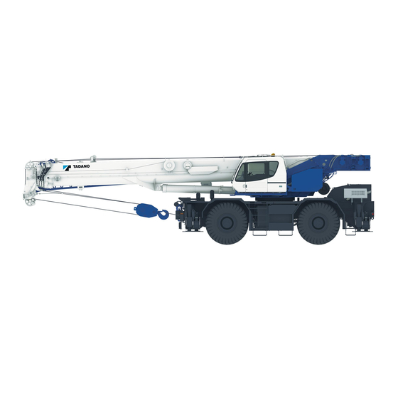 Tadano GR-1000EX-4 Manual