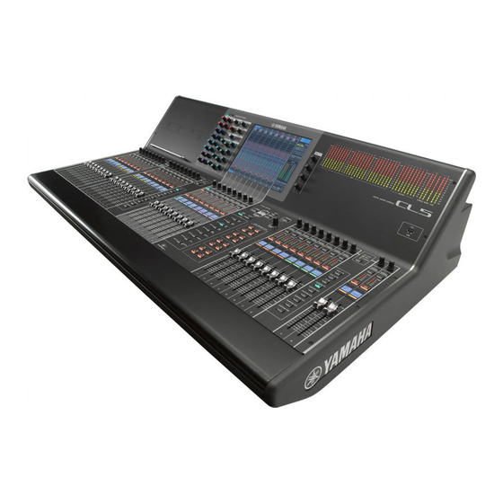Yamaha CL5 Supplementary Manual