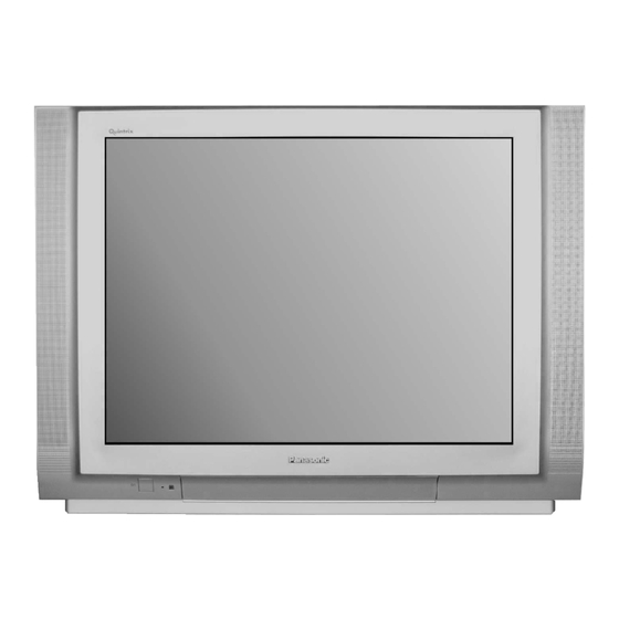 Panasonic TX-29PM1F Operating Instructions Manual