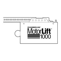 Chamberlain Model MotorLift 1000 Instructions Manual