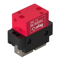 Afag PG 16 Manual