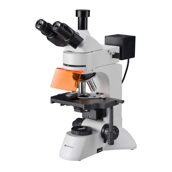 Bresser ADL-601F Fluorescence Microscope Manuals
