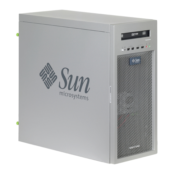 Sun Microsystems Ultra 20 User Manual