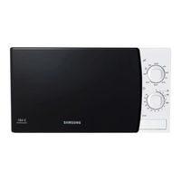 Samsung GE81K series Owner's Instructions & Cooking Manual