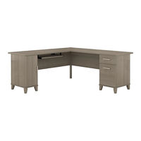Bush Furniture 72W L Assembly Manual