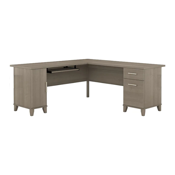BUSH FURNITURE 72W L Assembly Manual