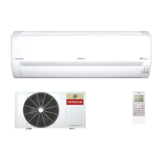 Hitachi RAS-DX13HNK Manual